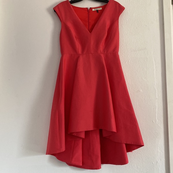 Halston Heritage Hi Lo Dress - Picture 2 of 4